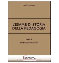 ESAME STORIA PEDAGOGIA 2