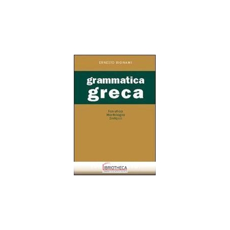 GRAMMATICA GRECA