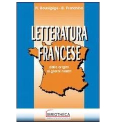 LETTERATURA FRANCESE