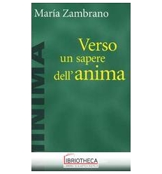 VERSO UN SAPERE DELL'ANIMA