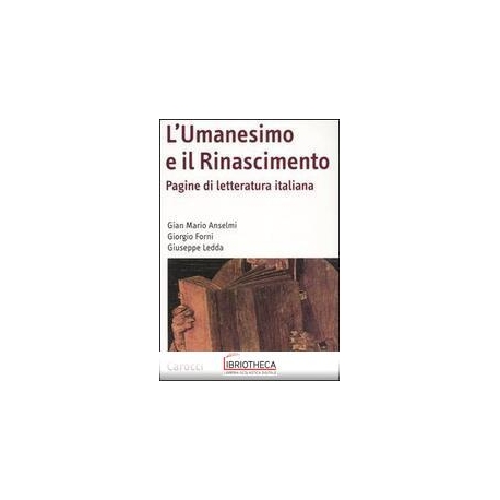 UMANESIMO E RINASCIMENTO