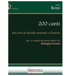 200 CANTI SOLFEGGI CANTATI