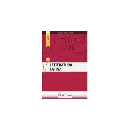 LETTERATURA LATINA