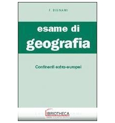 GEOGRAFIA-CONTINENTI EXTRA EUR