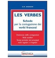 VERBES SCHEDE CONIUGAZIONE VERBI FR.