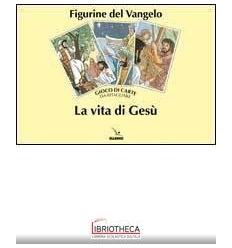 VITA DI GESÙ. GIOCO DI CARTE DA RITAGLIARE. FIGURINE