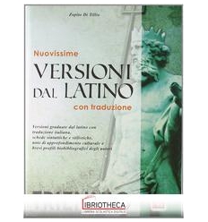 NUOVISSIME VERSIONI DAL LATINO. CON TRADUZIONE. PER