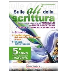 SULLE ALI DELLA SCRITTURA PER IL 5° ANNO DELLE SCUOL