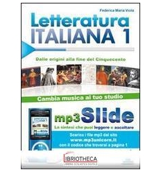 LETTERATURA ITALIANA 1 (DUECENTO - CINQUECENTO)