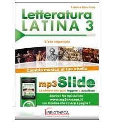 LETTERATURA LATINA 3 (L'ETA' IMPERIALE)