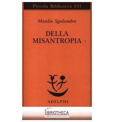 DELLA MISANTROPIA