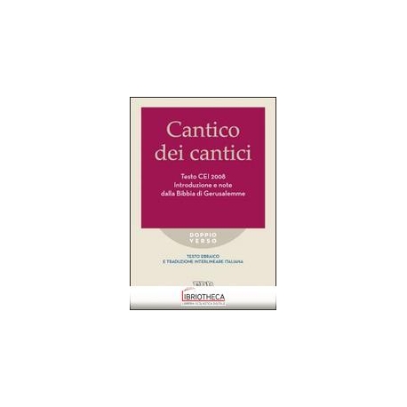 CANTICO DEI CANTICI