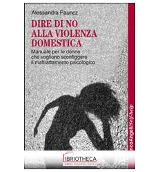 DIRE NO ALLA VIOLENZA