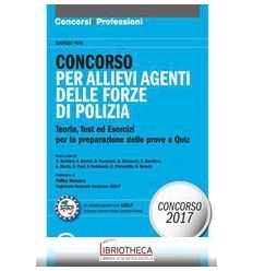 CONCORSO PER ALLIEVI AGENTI DELLE FORZE DI POLIZIA -