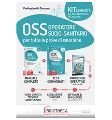 KIT CONCORSI OSS OPERATORE SOCIO-SANIT.