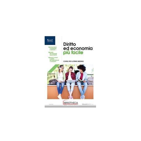 DIRITTO ECONOMIA PIU' FACILE ED. MISTA