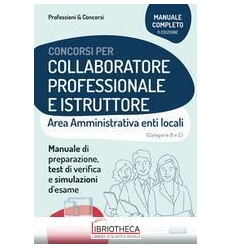 CONCORSI PER COLLABORATORE PROF.ISTR.