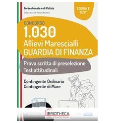 CONCORSO 1030 ALLIEVI MARESCIALLI G