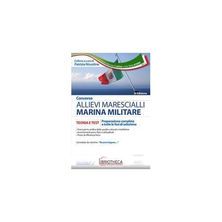 CONCORSO ALLIEVI MARESCIALLI MARINA MIL