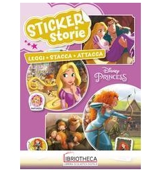 STICKER STORIE - PRINCIPESSE. RAPUNZEL/RIBELLE