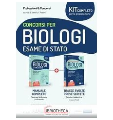 KIT COMPLETO ESAME STATO BIOLOGI 2 VOLL.