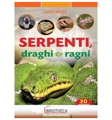 SERPENTI DRAGHI E RAGNI STICKERS