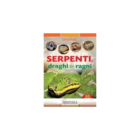 SERPENTI DRAGHI E RAGNI STICKERS