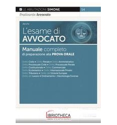 54 L'ESAME DI AVVOCATO-MANUALE COMPLETO