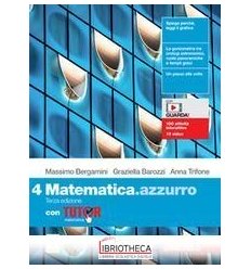 MATEMATICA AZZURRO 4 3' ED. MISTA