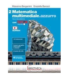 MATEMATICA MULTIMEDIALE AZZURRO 2 ED. MISTA