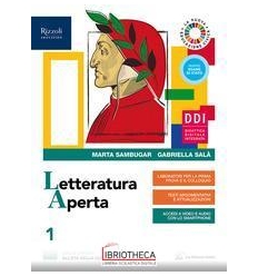 LETTERATURA APERTA 1 ED. MISTA