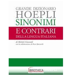 GRANDE DIZIONARIO DEI SINONIMI E CONTRAR