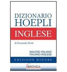 DIZIONARIO INGLESE ITALIANO MINORE