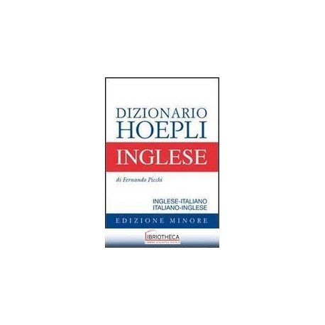 DIZIONARIO INGLESE ITALIANO MINORE