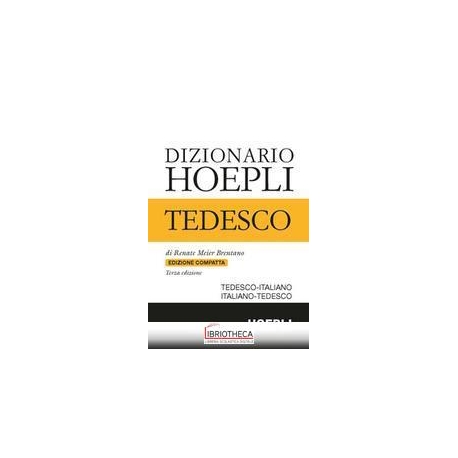 DIZIONARIO TEDESCO. EDIZIONE COMPATTA