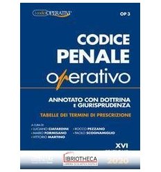 OP3 CODICE PENALE OPERATIVO