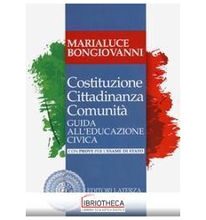 COSTITUZIONE CITTADINANZA COMUNITA ED. MISTA