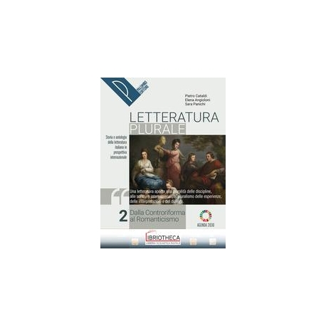 LETTERATURA PLURALE 2 ED. MISTA