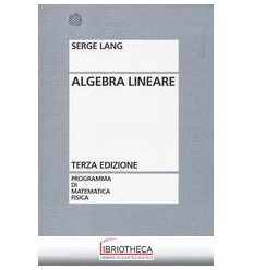 ALGEBRA LINEARE N.E.