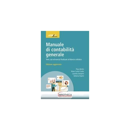 MANUALE DI CONTABILIT? GENERALE