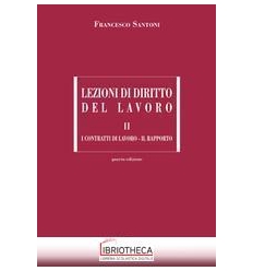 LEZIONI DIRITTO DEL LAVORO VOL.2 4ED.