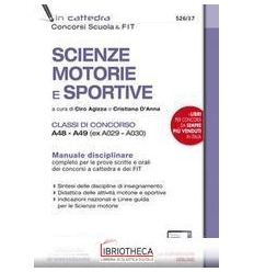 526/17 SCIENZE MOTORIE E SPORTIVE-CLASSI