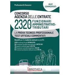 2320 FUNZIONARI AMM.-TRIB.AG.ENTR.QUESIT