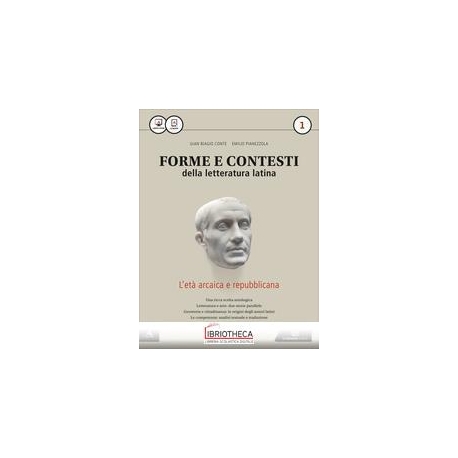 FORME E CONTESTI DELLA LETTERATURA LATINA 1 ED. MISTA