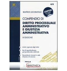 COMPENDIO DIRITTO PROCESSUALE AMMINISTRATIVO (4/4)