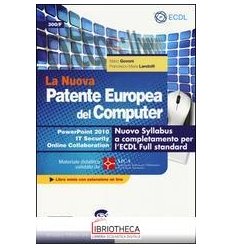 300/F LA NUOVA PATENTE EUROPEA DEL COMPU