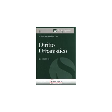 DIRITTO URBANISTICO