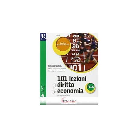 101 LEZIONI DI DIRITTO ED ECONOMIA PLUS ED. MISTA