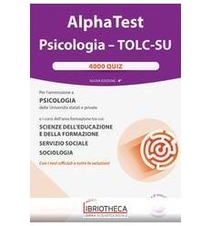 ALPHA TEST. PSICOLOGIA. TOLC-SU. 40