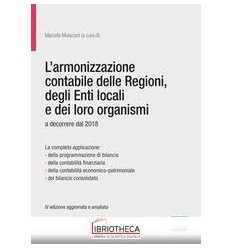 ARMONIZZAZIONE CONTABILE REGIONI ENTI LOCALI